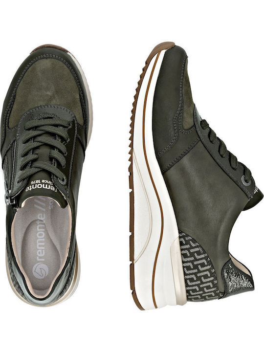 Γυναικεία Ανατομικά Sneakers Χακί