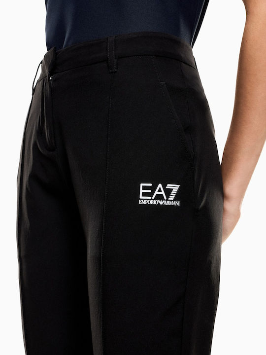 Damen Stoffhose Schwarz