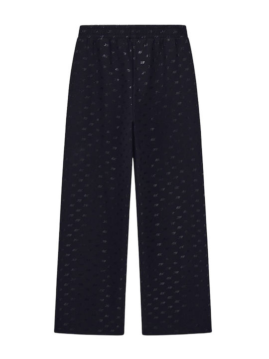 Damen Stoffhose Schwarz