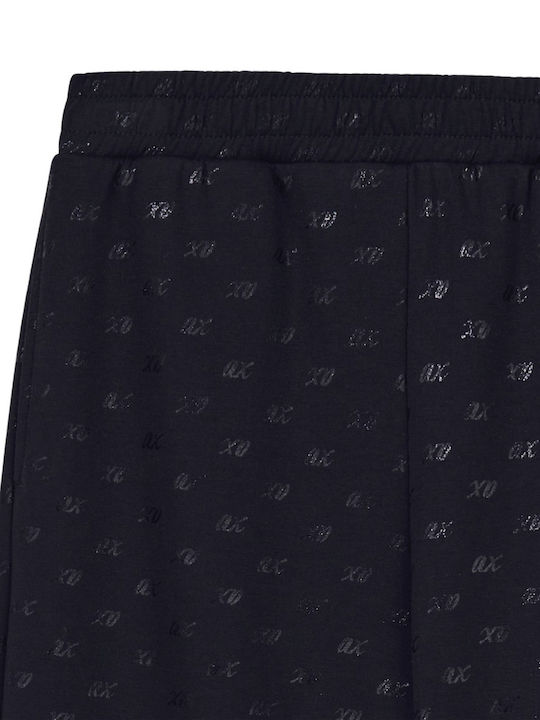 Damen Stoffhose Schwarz
