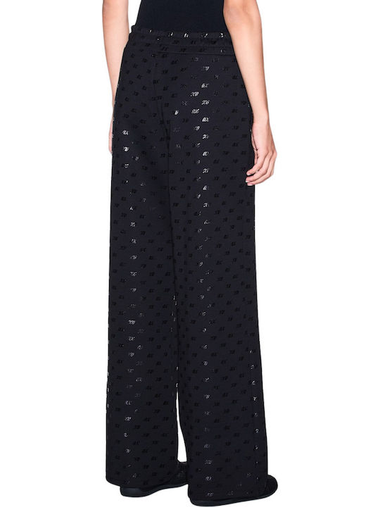 Damen Stoffhose Schwarz