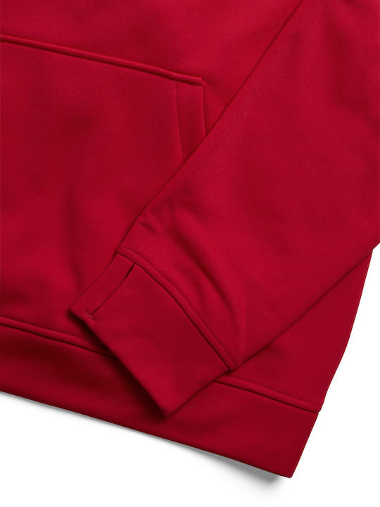 Oak Hooded Sweatshirt Geranium Red
