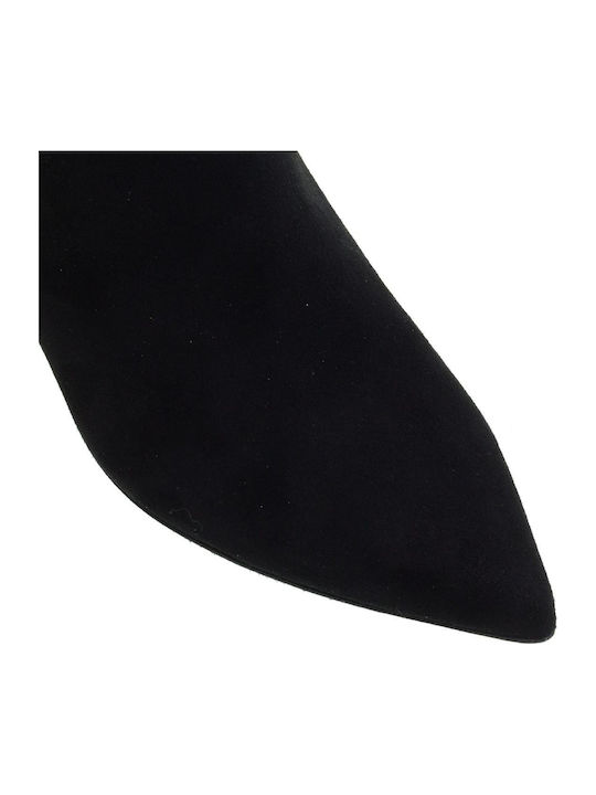 Suede Women's Ankle Boots Black