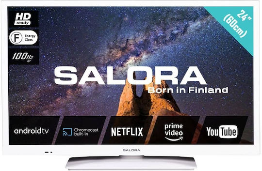 Salora Smart Televizor 24" HD Ready LED 24MILKYWAY HDR (2021)