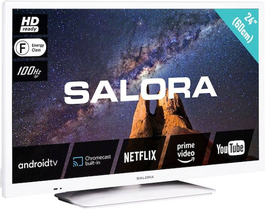 Salora Smart Televizor 24" HD Ready LED 24MILKYWAY HDR (2021)