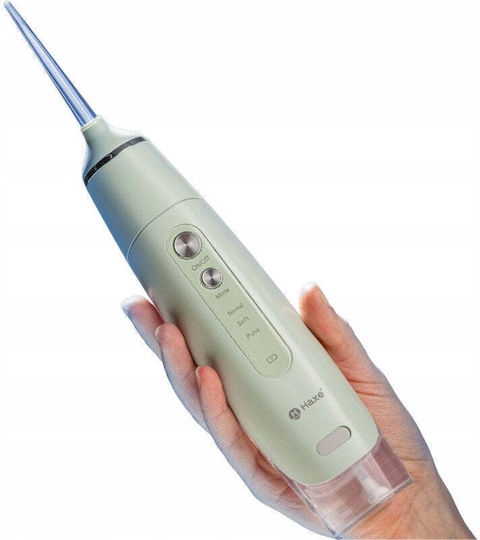 Haxe Hx716 Water Flosser 165ml Επαναφορτιζόμενο Λευκό