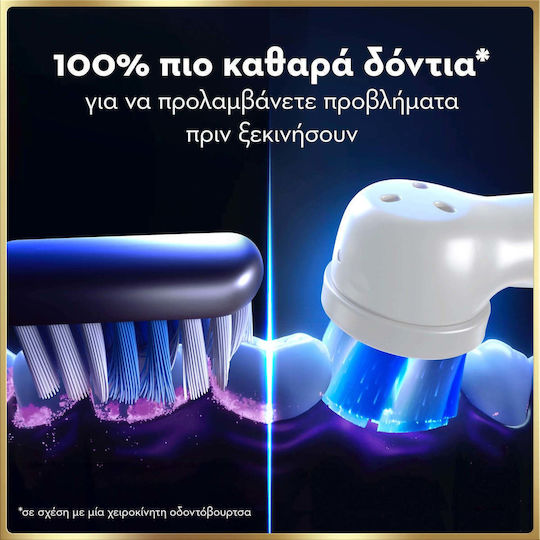 Oral-B Io Series 9 Elektrische Zahnbürste mit Drucksensor und Reiseetui Rosa