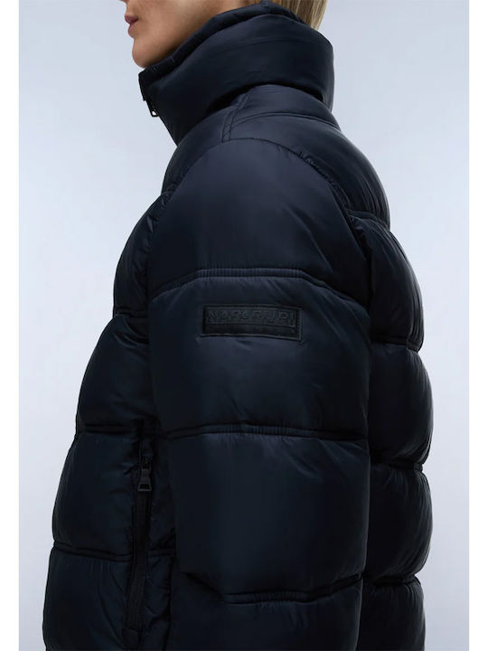 Jachetă Puffer Dama pentru Iarnă Neagră