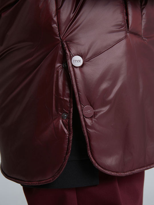 Дамско Puffer Якето Бордо 8604.4008.Н-bordeaux
