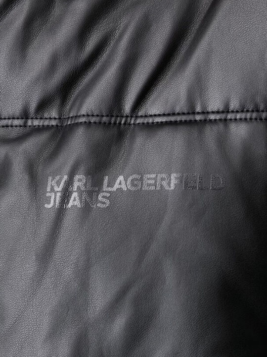 Women's Puffer Jacket for Winter Black