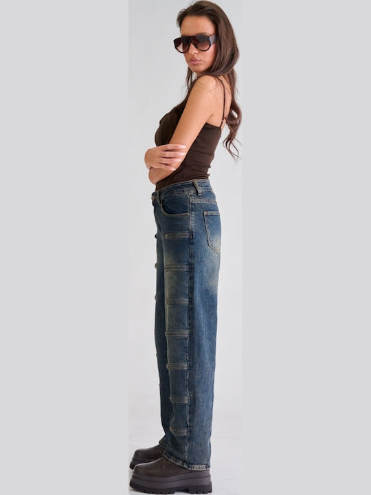 Damen Jeans Hosen in Balloon Bein Stil