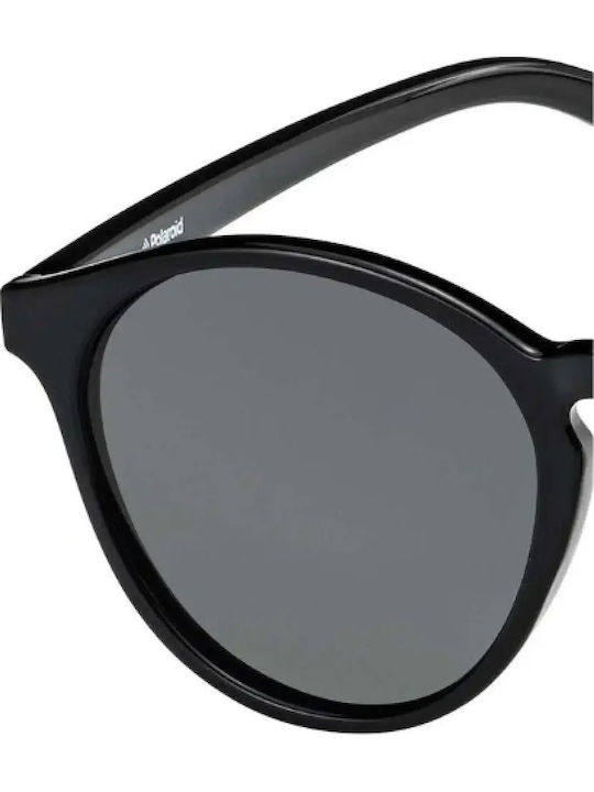 Polaroid Мъжки Слънчеви Очила с Пластмасова Рамка Shiny Black/Grey Поляризирани