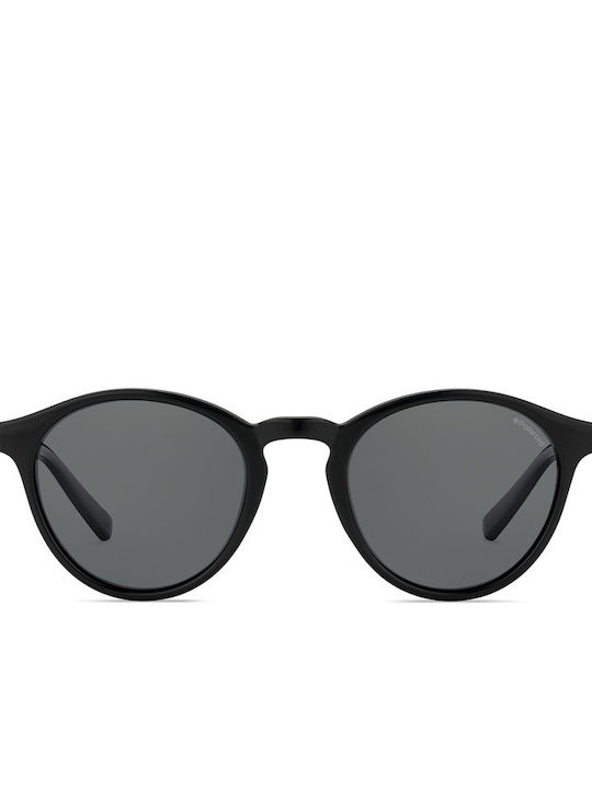Polaroid Мъжки Слънчеви Очила с Пластмасова Рамка Shiny Black/Grey Поляризирани