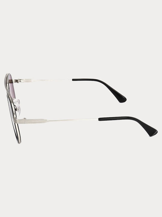 Gigi Barcelona Mercury Unisex Ochelari de soare cu Negru Cadru și Gri Degrade Polarized Lentilă