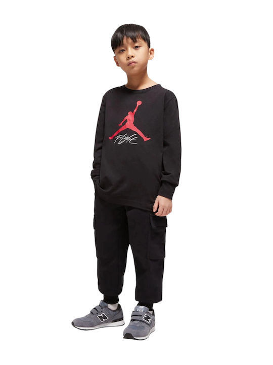 Kids Woolen Vest Sleeveless Black