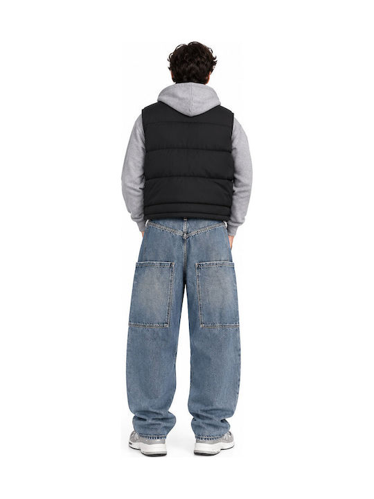 Men's Jeans Pants Relaxed Baggy Fit Blue
