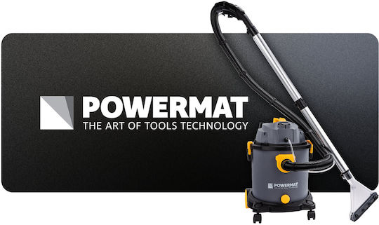 Powermat Pmodp2000mpro Σκούπα Υγρών / Στερεών 2000W με Πλαστικό Κάδο 20lt