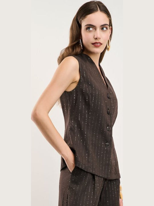 Women's Beige Vest