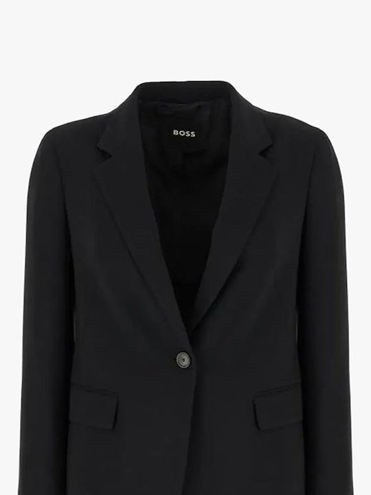 Boss Γυναικείο Σακάκι Black