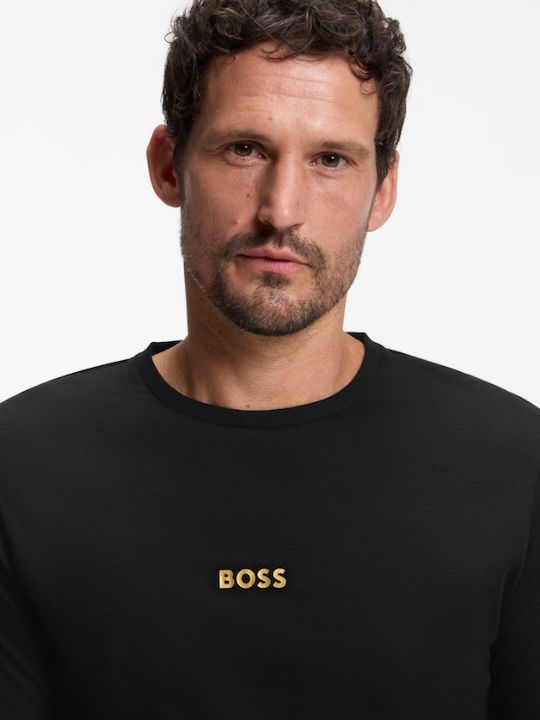 Boss Лятна мъжка пижама Черна