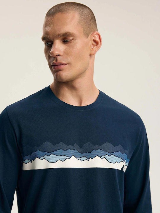 Henderson Summer Men's Pyjamas Blue