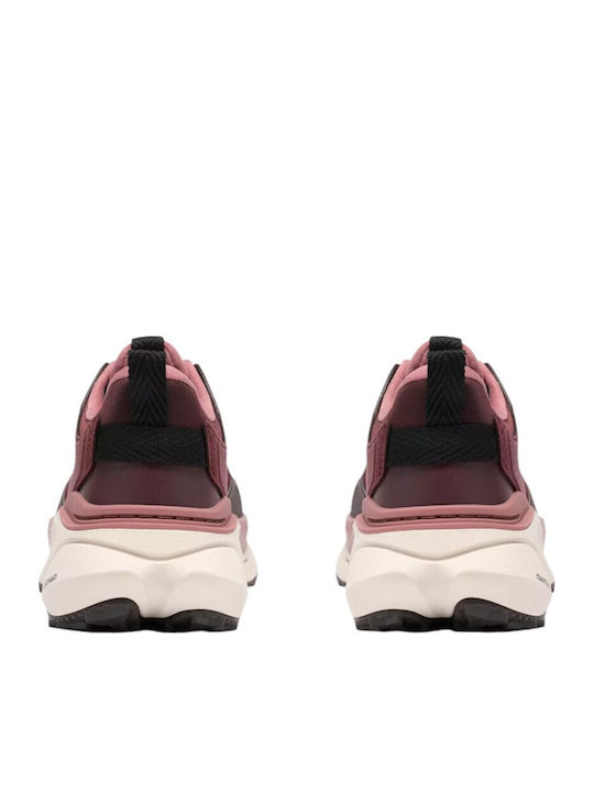 Damentliche Anatomische Sneakers Burgundisch