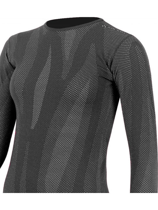 Lasting Mily-8301 Women's Thermal Long-Sleeved Shirt Grey Lasting Mily-8301 Women's Thermal Long-Sleeved Shirt Grey