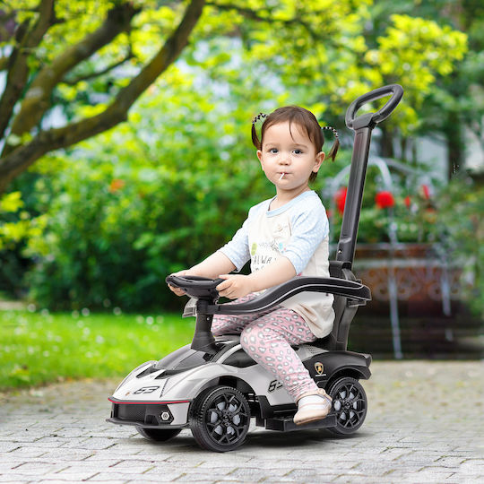 Aiyaplay Ride On Mit Geräuschen Weiß