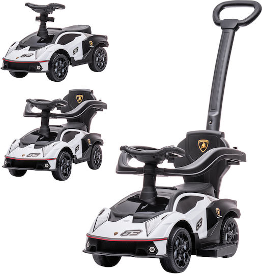 Aiyaplay Ride On Mit Geräuschen Weiß