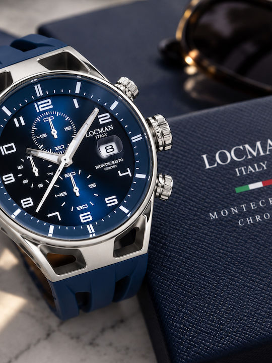 Locman Italy Men's Watch with Rubber Strap