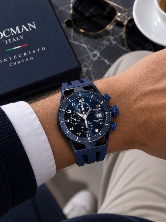 Locman Italy Men's Watch with Rubber Strap