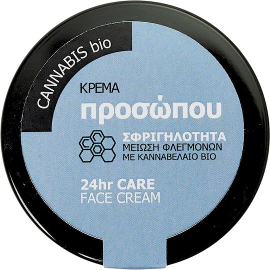 MeliMpampa CannabisBio Premium 24h Herren Creme Gesicht 50ml