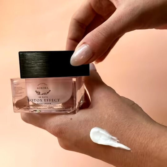 Aurora Natural Botox Effect 24h Cream Face Day with Aloe Vera 30ml