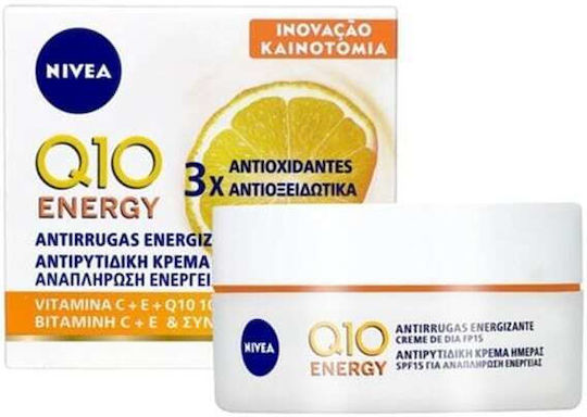 Nivea Q10 Energy 24h Creme Gesicht Tag mit SPF15 50ml