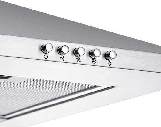 Ciarra Hotă cu coș de fum cu recirculare 60cm Inox