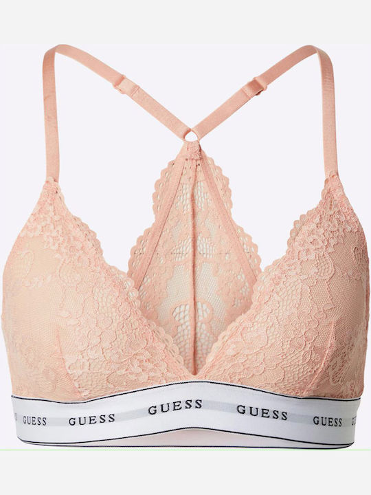 Guess Belle Triangle Εσωρουχο Γυναικειο O97c02kbbt0-a62e Lightcoral
