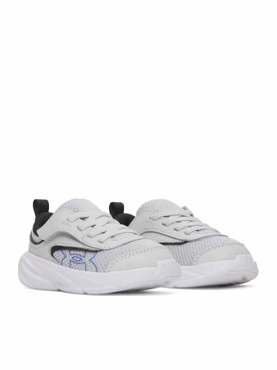 Under Armour Surge 5 Ac Детски спортни обувки Running с Връзки Сив