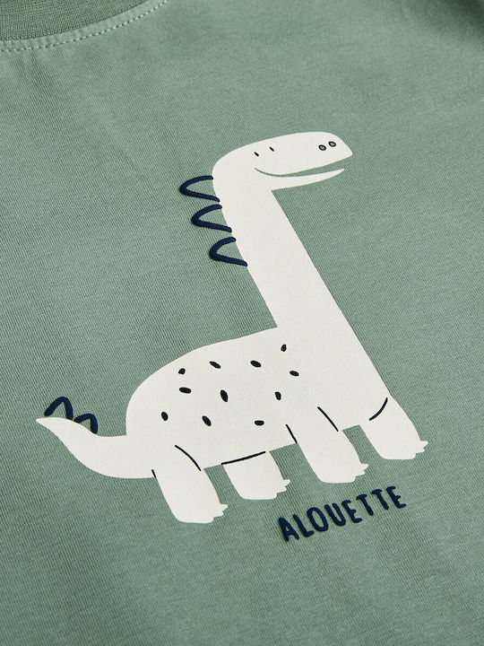 Alouette Kinder-Nachtwäsche Winter Baumwollgrüne