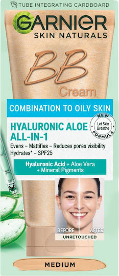 Hyaluronic Aloe All-in-1 BB- Creme Gesicht Tag mit SPF20 mit Aloe Vera 50ml