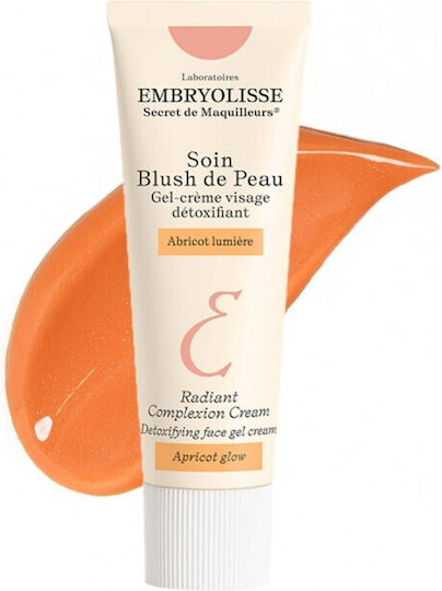 Embryolisse Radiant Complexion Cream Apricot Glow Gel-Cream for Radiance for Face & Eyes, 30ml