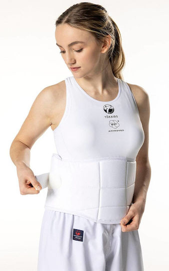 Θώρακας Karate Tokaido Karate Vest Body Protector Pro Lady Wkf Approved White
