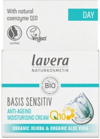 Lavera Q10 Basis Sensitiv Cream Face Day with Aloe Vera 50ml