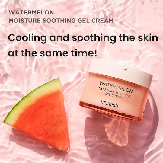 Heimish Watermelon Moisture Soothing Gel-Creme Gel Gesicht Tag mit Aloe Vera & Centella Asiatica 110ml