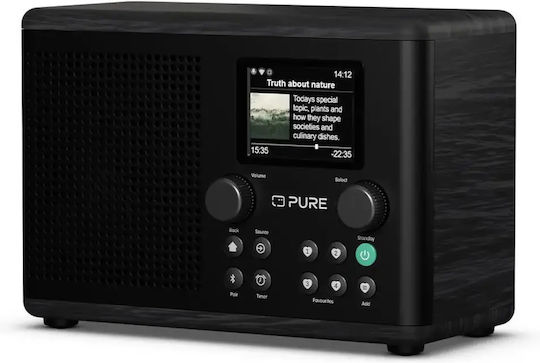 Medion MD 89289 Tischplatte Radio Stromquelle DAB+ mit Bluetooth und USB Grau
