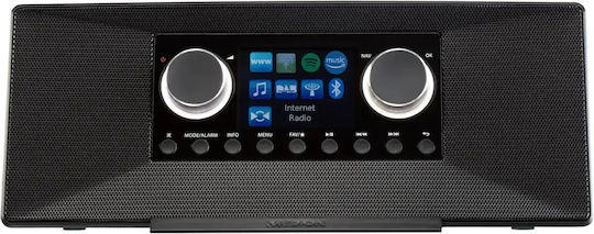 Medion MD 89289 Tischplatte Radio Elektrisch DAB+ mit Bluetooth und USB Schwarz