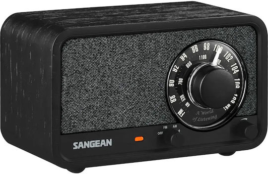 Sangean WR-9 Επιτραπέζιο Ραδιόφωνο με Bluetooth Μαύρο