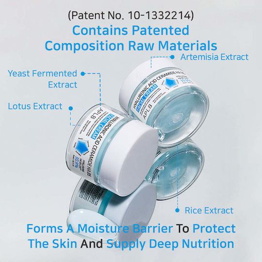 APLB Hyaluronic Acid Ceramide HA B5 Moisturizing Day Face Cream with Hyaluronic Acid & Ceramides 55ml