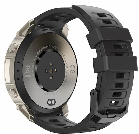 Smartwatch Microwear Dm59 Grey Silicone