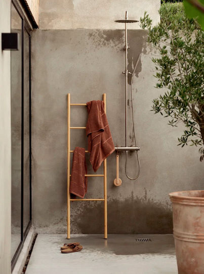 Zone Denmark Badehandtuch 70x140cm Terrakotta