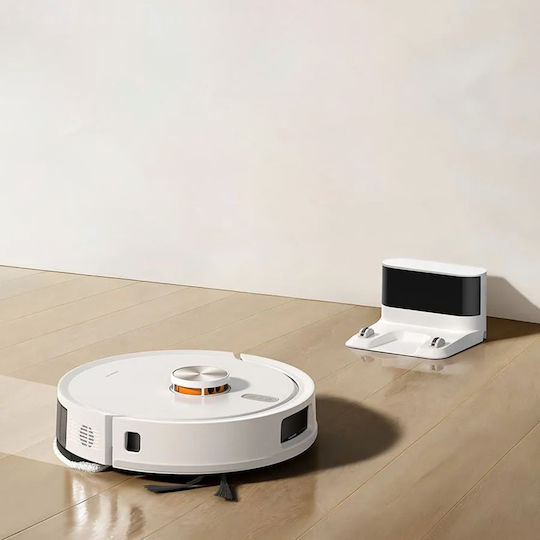 Deerma S40 Pro Robot Vacuum Cleaner with Laser Mapping & 15000Pa Suction Power White